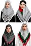 4 Pieces of 100/100 Santa Palestine Flag