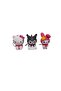 Hello Kitty – My Melody – Kuromi Triple Keychain Set - 5