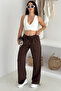 Women's High Waist Wide Leg Lace-Up Sweatpants – Urban Ease - 4