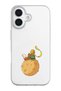 حافظة هاتف من السيليكون الشفاف بنمط Little Prince-2 متوافقة مع هاتف iPhone 17