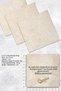 Christmas City Pine Tree and Lighted Streets Natural Stone Coasters, Christmas Gift, Set of 4, Home Decor - 3