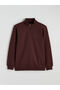 Peak New Season Zippered Stand Collar Men's Thick Sweatshirt - 5