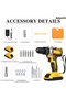 Cordless Drill – 48V, 2 Batteries, LED, 2-Speed, 25 Clutch Settings - 4