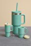 Mega Boy Stanly Thermos with Straw Keychain Bag Ornament Charm Special Design Openable Lid Box - 2