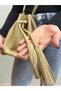 Urban Series Genuine Nubuck Leather Tasseled Puppy Women's Bag - 2