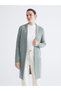 Two Mt Shop Quality Lcwaikiki Classic Green Knitwear Plain Midi Women's Cardigan - 2