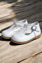 Genuine Leather Orthopedic İlkadım Shoes White Cv-479 - 3