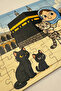54 Piece Educational Wooden Puzzle & Jigsaw Cute Crescent and Cat with Their Friends at the Kaaba - 5