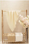 4 Layer Muslin Baby Blanket 100% Cotton Four Seasons Baby Muslin Cover Swaddle 90X110 cm Ecru - 3