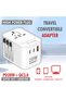 Unix UX-230 Travel Convertible Adapter – 20W PD + QC 3.0 Fast Charging Universal Adapter - 8