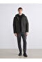 Rmz Gi̇yi̇m Farkiyla Regular Fit Hooded Men's Coat - 3