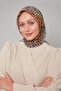 وشاح ناعم بنمط متدرج باللون البيج - 2
