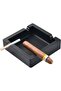 OILP Unbreakable Silicone Cigar & Cigarette Ashtray, Large, Black - 4