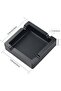 OILP Unbreakable Silicone Cigar & Cigarette Ashtray, Large, Black - 2