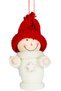 Christmas Ornament, Knitted Figure, Mixed Color - with Star, Boxed, Pack of 10, 8 cm - 3