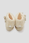 Soft Plush Bow Detailed Knitwear First Step Baby Booties – Winter Model - 5