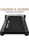 Foldable Treadmill EM-1280, 4HP Peak, LCD Display, MP3, 12 Programs, 100KG Limit - 6