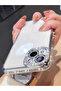 Transparent Embellished Trim iPhone Case - 3
