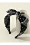 Graphic Printed Bow Headband - 5