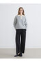 Polo Yaka Oversized Women's Knitwear Sweater - 2