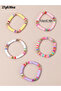 5pcs colorful Bracelet Set - 4