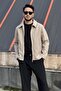 Men'S, Standard-Fit, Zipper Detail, Shirt Collar, Cashmere Jacket 626