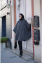 Milena Herringbone Cashmere Poncho – 2012 - 4