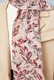 Cherry Leaf Pattern Cotton Shawl - 4
