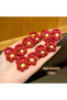 10-piece floral hair tie set for kids - 2