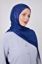 Navy Blue Milano Shawl - 4