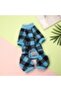 Soft Jumpsuit Sleepwear for Dogs Blue (XL) - 3