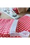 Home New Year Socks Accessory (Double Set with Checks) - 4