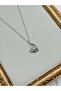 Silver Color Heart Zircon Stone Necklace |   Special Boxed - 5