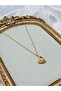 Gold Heart-Shaped Zircon Stone Necklace | Special Boxed - 5