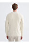 Crew Neck Men's Knitwear Sweater - 4
