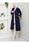 Trench Coat with Chain Detail on the Back - 4