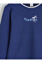 Crew Neck Printed Girl's T-Shirt - 3