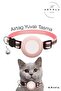 Cat Collar with Airtag Slot Adjustable Silicone Cat Neck Collar with Secure Buckle