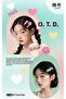 Loz Cute Mini Hairpin 7135 / Make Your Own Hairpin, Button Detailed Hair Accessory - 2