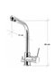 Venezia Nirvana Purified Kitchen Faucet Chrome Filtered Water Sink Tap with 5 Years Warranty - 2