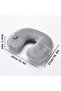 1pc U-shaped Travel Pillow Portable Inflatable Neck Cervical Spine Support Short Plush Cushion Of... - 4