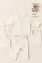 Newborn 100% Cotton Ribbed 5-Piece Hospital Discharge Set – Suitable for Baby Girls and Boys