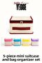5-Piece Mini Suitcase Organizer Set In-Suitcase Organizer Pouch Set – Travel Bag Organizer Set - 2