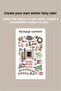 Kendin Kur Winter Tale Sticker New Year Set Glass Wall Sticker - 2
