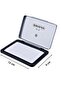 Metal Stamp No.2 Medium Size 12X8 and Black Stamp Ink Blue Stamp - 2