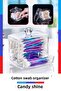 Premium Classic Cotton Swab Organizer Modern Cosmetic Organizer Stylish Cotton Holder Makeup Organizer