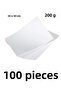 100 Pieces Karatis Art White Painting Paper 35 X 50 Cm 200 Gr