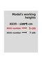 Stencil Number Painting Template X035-Number Number Height 5 cm - 4