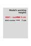 Stencil Number Painting Template X041-Number Number Height 5 cm - 4