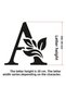 Stencil Letter Painting Template X046 Letter Height 20 cm - 3